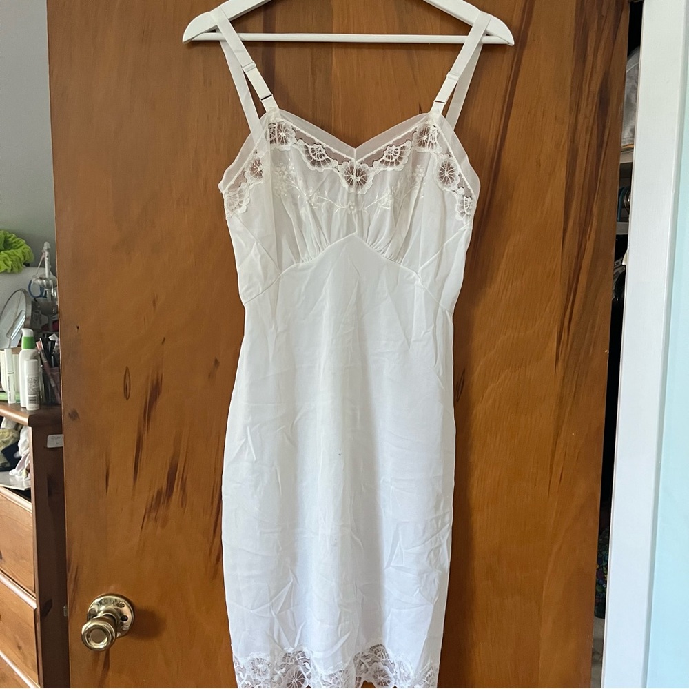 Vintage Aristocraft Lacy Slip Dress
